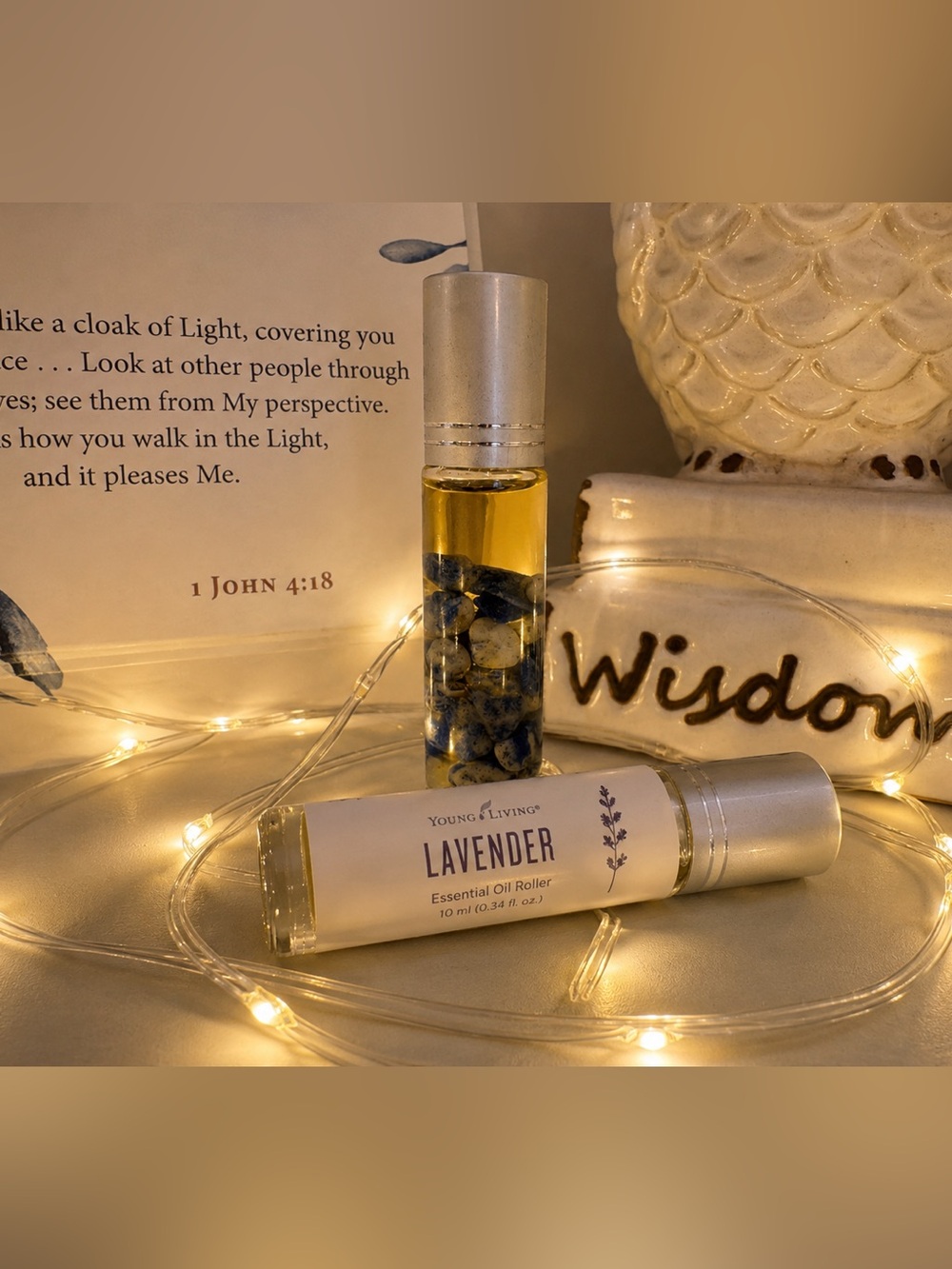 Young Living Custom - Quiet Waters - Lavender, Cedarwood, & Frank